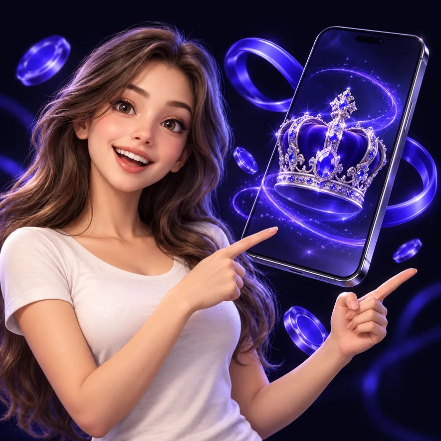 Smartphone with crown — Slots Gallery