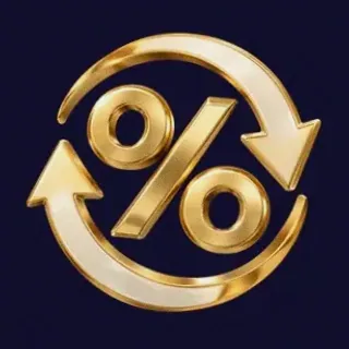 Percent cycle icon — Slots Gallery