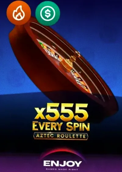 Aztec Roulette x555 live game cover