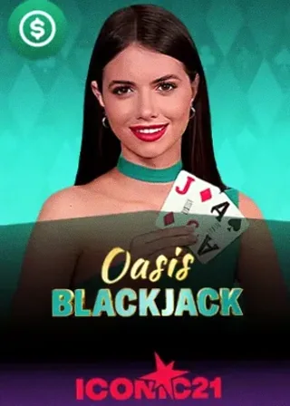 Oasis Blackjack live game cover