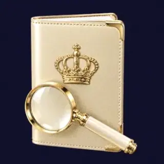 Passport magnifying glass — Slots Gallery