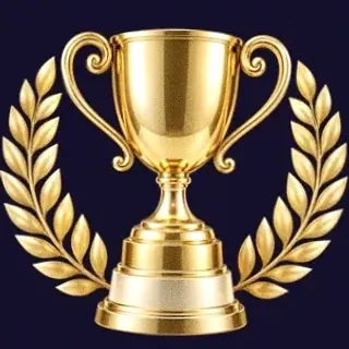Gold trophy cup — Slots Gallery