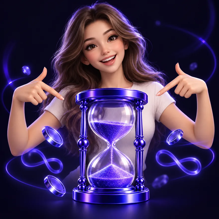 Ornate hourglass — Slots Gallery