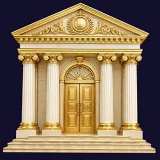 Classical bank building — Slots Gallery